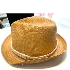Tommy Bahama Pelican Beige Sun Hat with Multi-colored Trim Tommy Bahama Beige Straw Hats for Men for sale | eBay main image 2